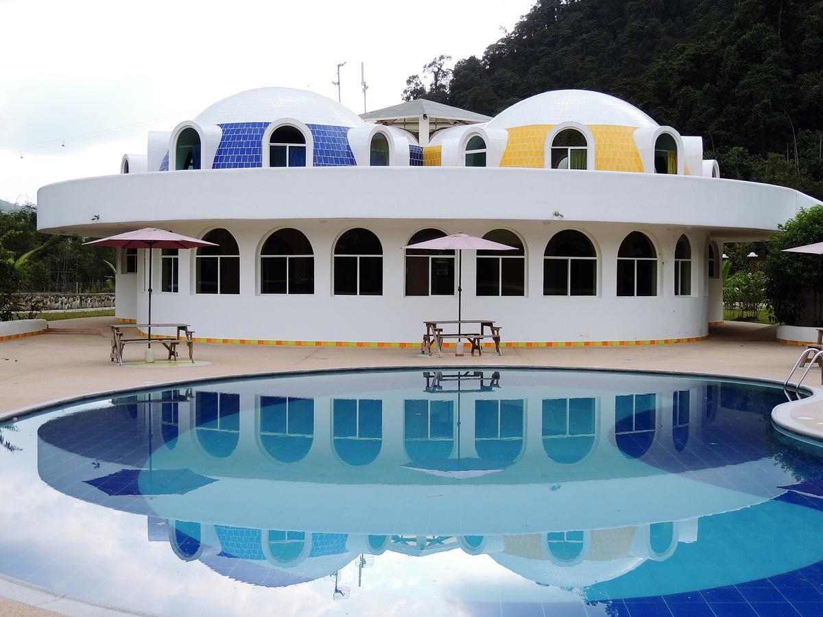 ホテル Hacienda Rio Blanco San Miguel de los Bancos エクステリア 写真
