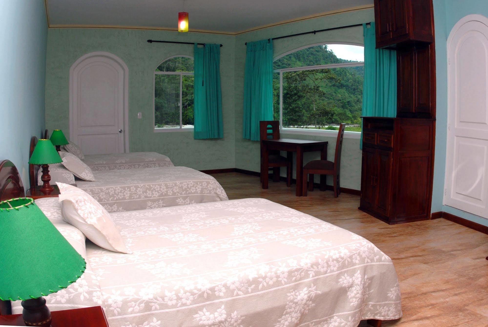 ホテル Hacienda Rio Blanco San Miguel de los Bancos エクステリア 写真