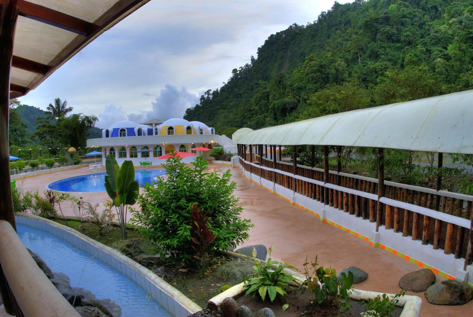 ホテル Hacienda Rio Blanco San Miguel de los Bancos エクステリア 写真