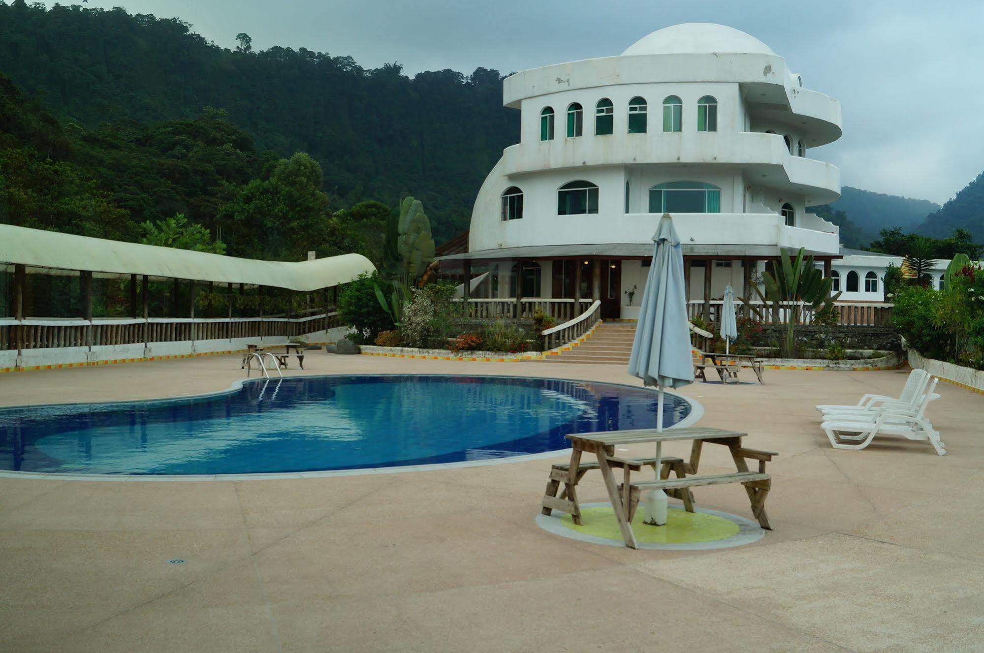 ホテル Hacienda Rio Blanco San Miguel de los Bancos エクステリア 写真